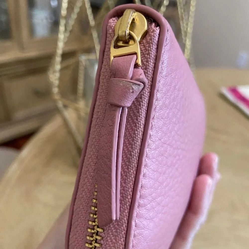 Tory Burch Britten Continental Zip Wallet In Pink
Magnolia - Picture 8 of 10